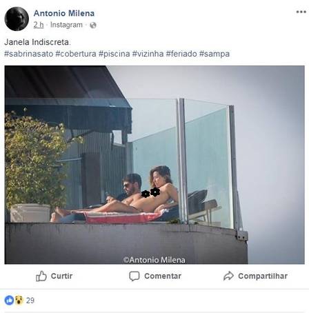 PAPARAZZI FLAGRA MOMENTO ÍNTIMO DE SABRINA SATO E FOTOS DA APRESENTADORA FAZENDO TOPLESS SÃO DIVULGADAS - News Rondônia
