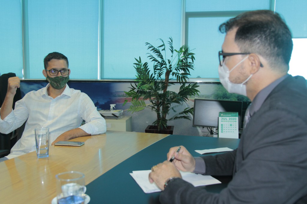 Deputado Anderson tem reunião com novo diretor do DER e cobra obras da Estrada da Penal, RO Lúcia Tereza, estrada do Calcário e Ponte da Vala - News Rondônia