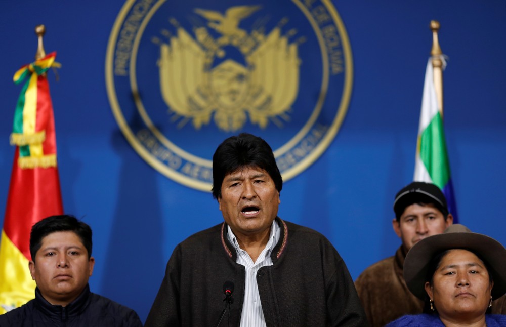 EVO MORALES RENUNCIA À PRESIDÊNCIA DA BOLÍVIA - News Rondônia