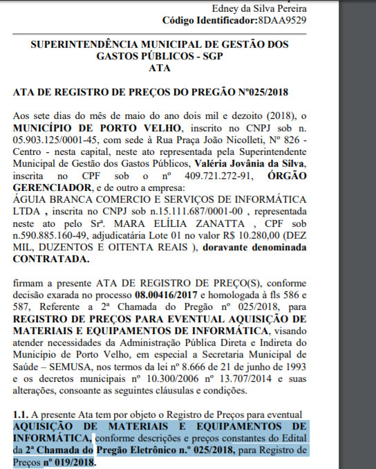 EXCLUSIVO - ENQUANTO AS UPAS E UBS'S AGONIZAM POR FALTA DE MÉDICOS E MEDICAMENTOS, SEMUSA GASTA MAIS DE 10 MIL REAIS EM CAPINHAS E PELÍCULAS PARA CELULARES - News Rondônia