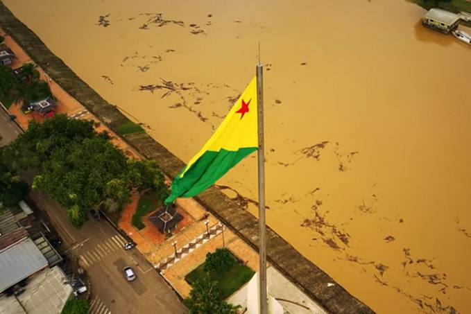 Rio Acre não para de subir e água já afeta 19 bairros de Rio Branco - News Rondônia