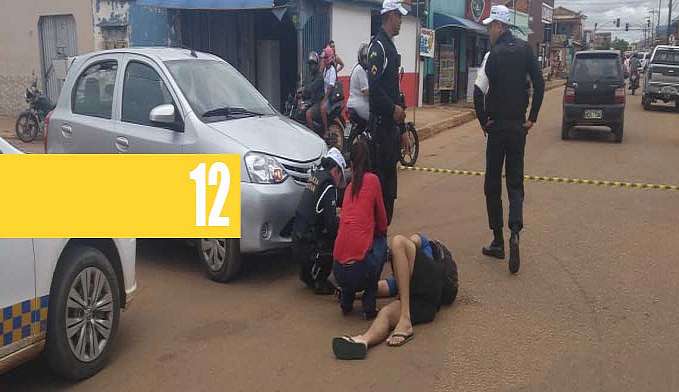 CARRO AVANÇA PREFERENCIAL NA ZONA SUL E CAUSA GRAVE ACIDENTE COM MOTOCICLETA - News Rondônia