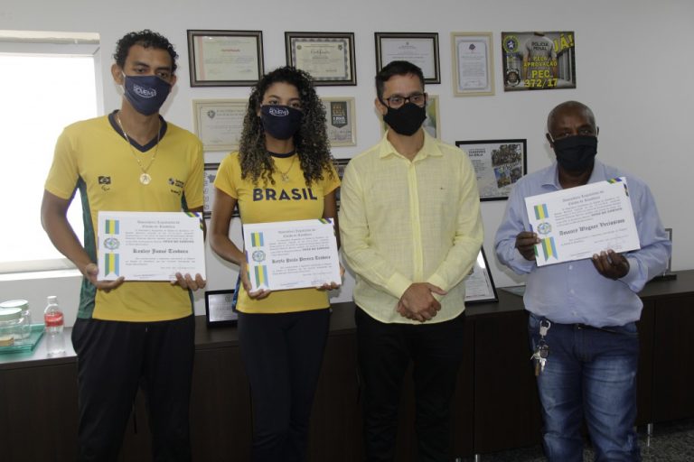 RECONHECIMENTO - Atletas paralímpicos recebem Voto de Louvor do deputado Anderson Pereira - News Rondônia