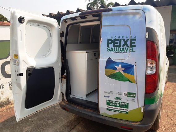 SANIDADE ANIMAL - Laboratório móvel da Emater fortalece produção de peixe saudável em Rondônia - News Rondônia