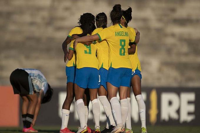 Seleção feminina derrota Argentina por 3 a 1 em amistoso - News Rondônia