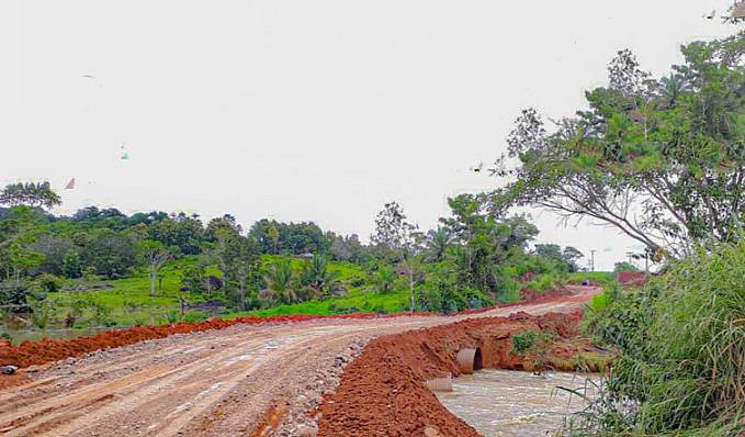 DER executa serviços para garantir passagem sobre o rio Ubirajara na RO-463 - News Rondônia