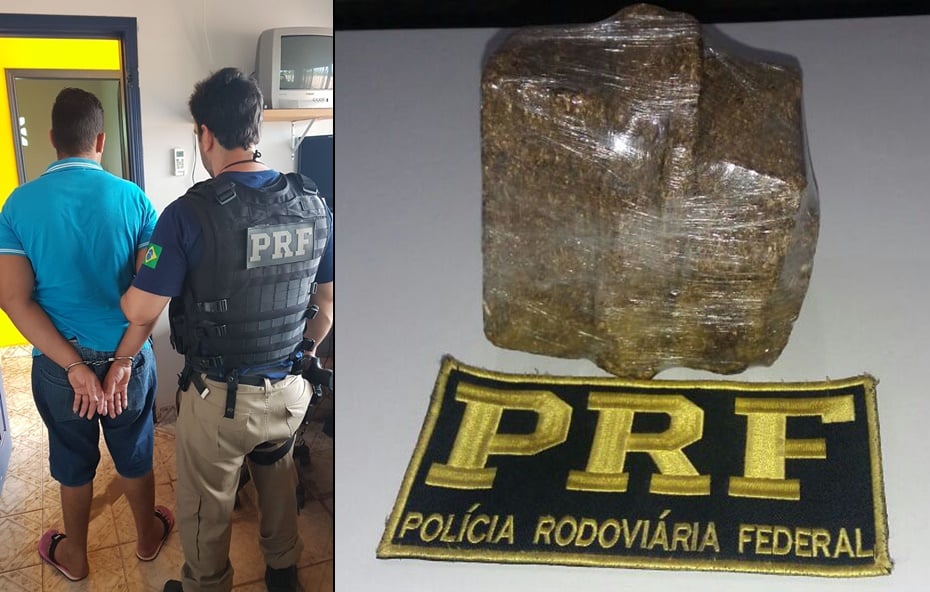 PRF APREENDE 01 KG DE MACONHA EM HUMAITÁ - News Rondônia