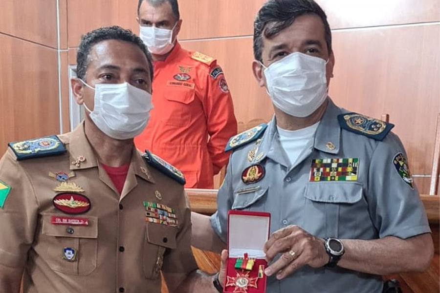 Comandante Geral da Polícia Militar de Rondônia agraciado com a comenda Ordem do Mérito D. Pedro II do Corpo de Bombeiros do Acre - News Rondônia