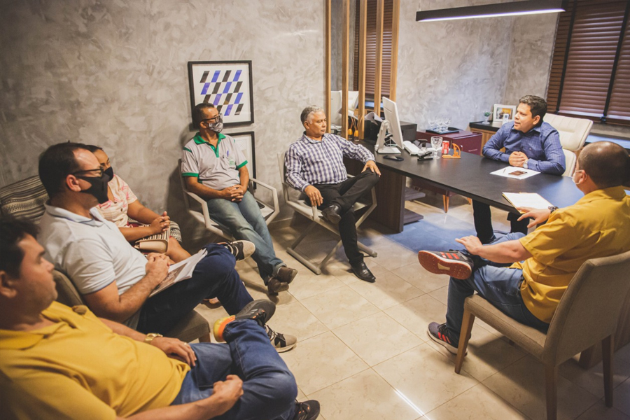Deputado Jair Montes recebe representantes de Sindicatos e Associações dos taxistas intermunicipais - News Rondônia