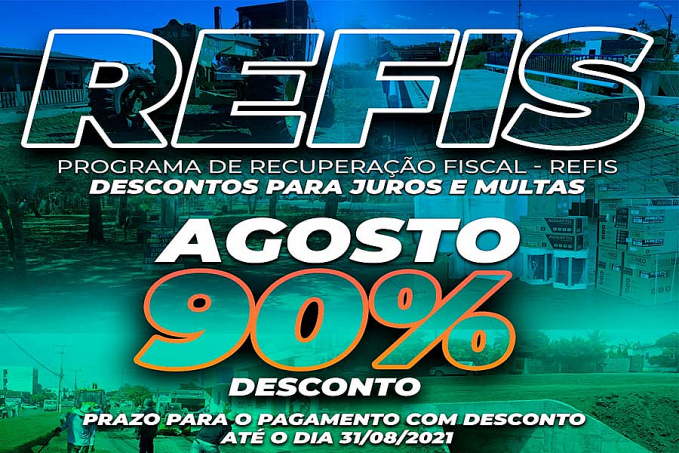ROLIM: Prefeitura implanta o REFIS; Juros e multas poderão ser pagos com até 90% de desconto - News Rondônia