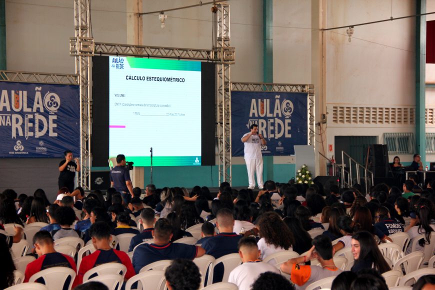 AULÃO MOVIMENTA CERCA DE TRÊS MIL ESTUDANTES DA REDE PÚBLICA ESTADUAL EM PORTO VELHO - News Rondônia
