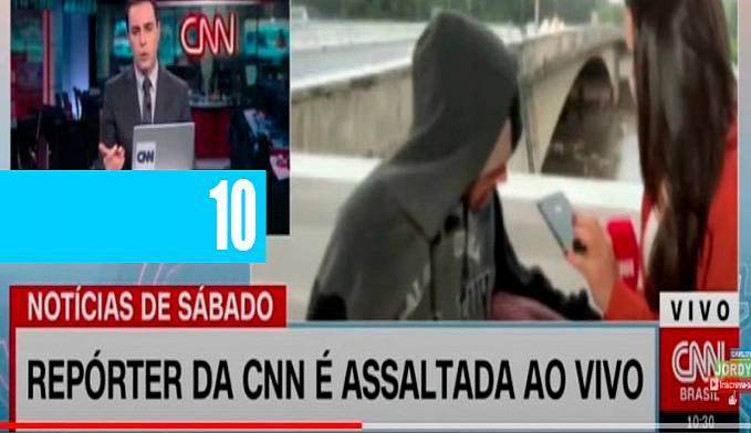 Repórter da CNN é assaltada ao vivo e tem celulares roubados; veja - News Rondônia