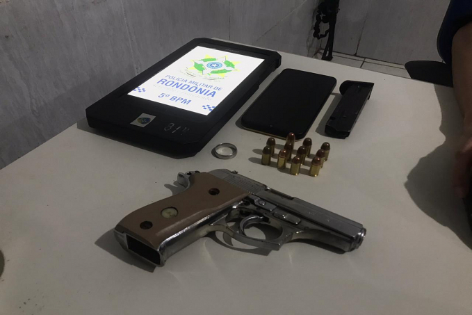 Jovem é preso portando pistola no residencial Orgulho do Madeira - News Rondônia