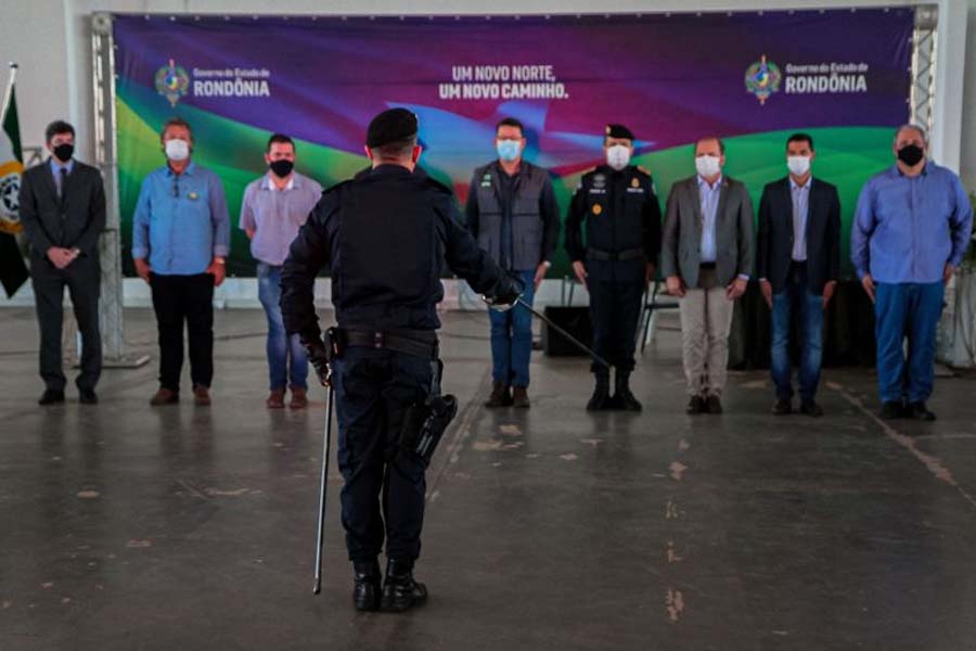 VALORIZAÇÃO PROFISSIONAL - Soldados do 4º Batalhão da Polícia Militar são promovidos a cabo em Cacoal; quase 400 já receberam promoção em Rondônia - News Rondônia