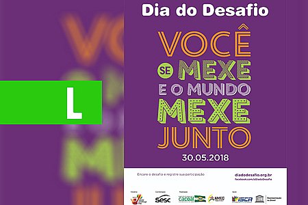 CACOAL PROMOVE O DIA DO DESAFIO NESTA QUARTA - News Rondônia
