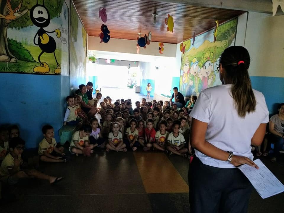 PROFISSIONAIS DE SAÚDE DE ROLIM DE MOURA DESENVOLVEM AÇÕES EDUCATIVAS SOBRE OBESIDADE INFANTIL NA ESCOLA BALÃO MÁGICO - News Rondônia