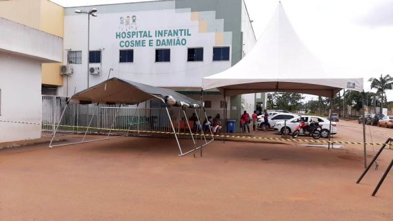 HOSPITAIS COSME E DAMIÃO E JOÃO PAULO II INSTALAM TENDAS EXTERNAS EM PREPARAÇÃO PARA FUTURAS DEMANDAS DE COVID-19 - News Rondônia