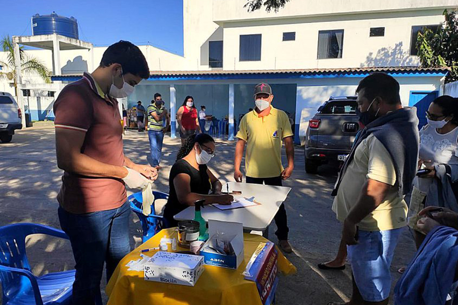 Técnicos da Agevisa realizam exames e testes rápidos para diagnóstico de hepatites virais em São Carlos, neste sábado, 7 - News Rondônia