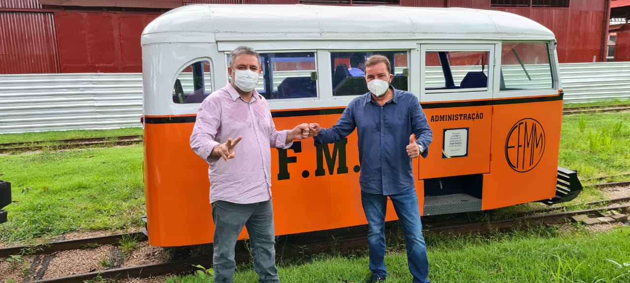 Prefeito e vereadores visitam revitalização da EFMM - News Rondônia
