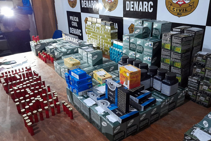Policial Militar aposentado é preso em Rondônia com quase 13 mil munições e drogas - News Rondônia