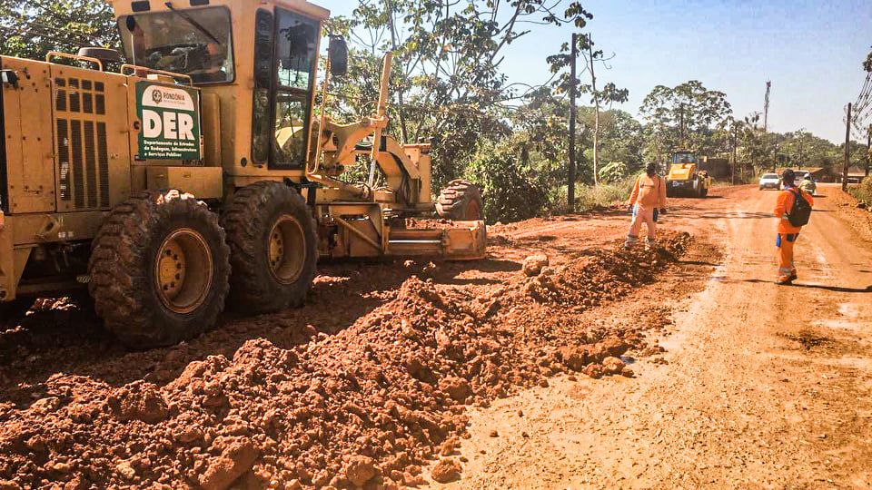 Governo de Rondônia avança na recuperação das estradas do Belmont e Expresso Porto e dá continuidade em outras frentes de trabalho - News Rondônia