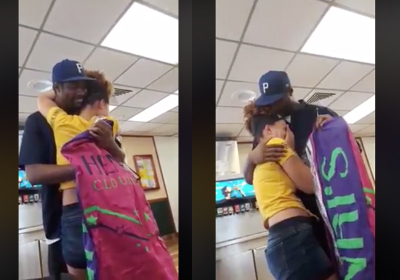 PAI SEM DINHEIRO PRA COMPRAR ROUPA DE FORMATURA DA FILHA FAZ SURPRESA: VÍDEO - News Rondônia