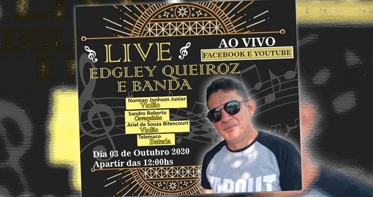 Lenha na fogueira: live do cantor Edgley Queiros - News Rondônia