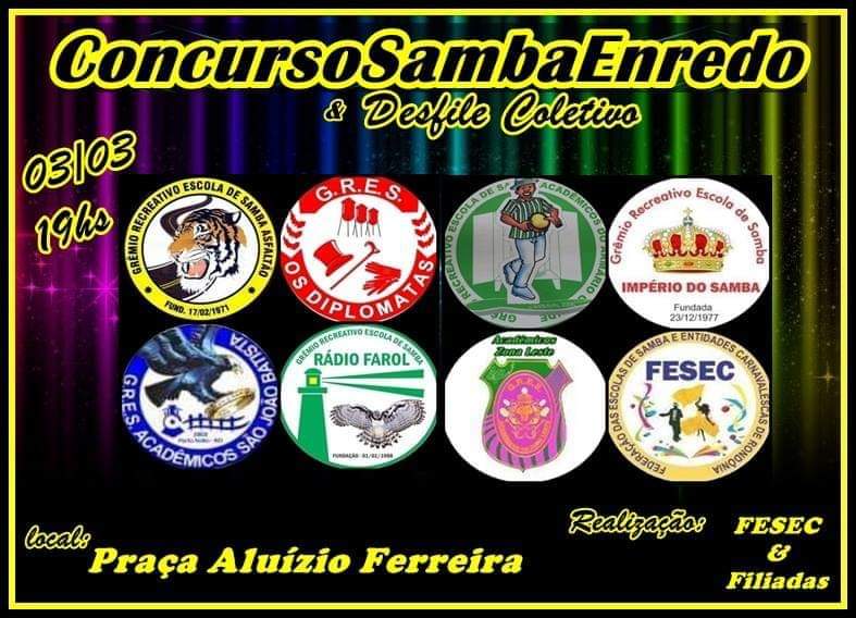 ASFALTÃO PARTICIPARÁ DO CONCURSO DE SAMBA DE ENREDO DA FESEC - News Rondônia