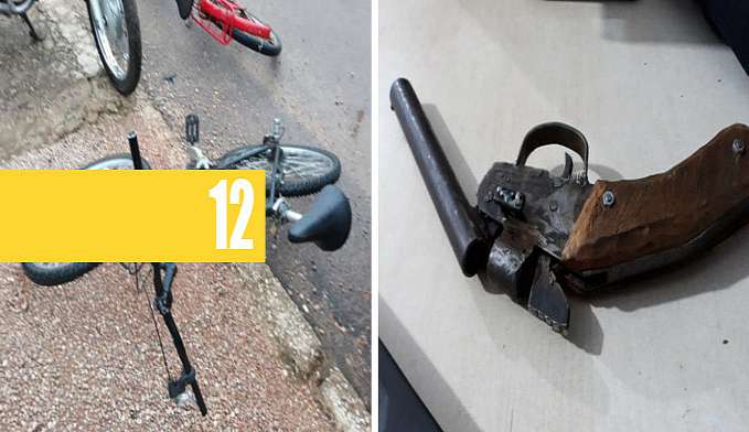 ADOLESCENTE SÃO DETIDOS COM ARMA APÓS FAZEREM ARRASTÃO EM PARADA DE ÔNIBUS - News Rondônia