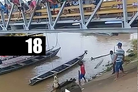 REVOLTANTE: EM VÍDEO, HOMEM MATA JACARÉ COM GOLPES DE MACHADO - News Rondônia