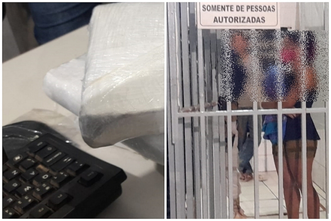 PRF apreende cocaína avaliada em quase 100 mil reais e prende suspeita em ônibus na BR-364 - News Rondônia