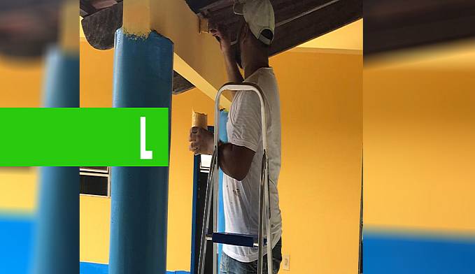REFORMAS EM SETE ESCOLAS DO MUNICÍPIO ESTÃO EM FASE DE CONCLUSÃO - News Rondônia