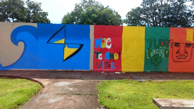 CURSO DE GRAFITISMO ELEVA AUTOESTIMA DE ADOLESCENTES DA FUNDAÇÃO ESTADUAL DE ATENDIMENTO SOCIOEDUCATIVO EM JI-PARANÁ - News Rondônia