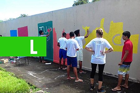 CURSO DE GRAFITISMO ELEVA AUTOESTIMA DE ADOLESCENTES DA FUNDAÇÃO ESTADUAL DE ATENDIMENTO SOCIOEDUCATIVO EM JI-PARANÁ - News Rondônia