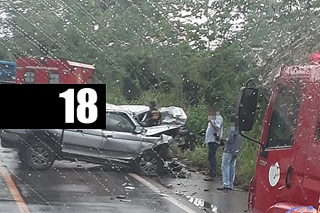 DUAS PESSOAS MORREM EM GRAVÍSSIMO ACIDENTE NA BR-364 - News Rondônia