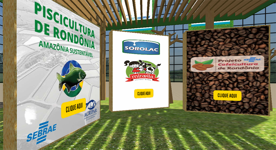 CONECTA SEBRAE: Estandes virtuais já tomam forma e conteúdo de expositores na Agrolab Amazônia - News Rondônia