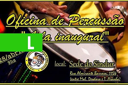 ASFALTÃO RETOMA OFICINAS DE PERCUSSÃO - News Rondônia