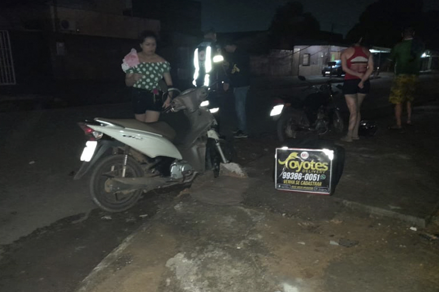 Motociclista lesionado em acidente não aceita atendimento médico - News Rondônia