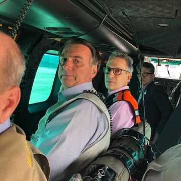 BOLSONARO SOBREVOA LOCAL DA TRAGÉDIA EM BRUMADINHO - News Rondônia