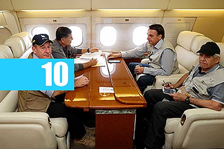 BOLSONARO SOBREVOA LOCAL DA TRAGÉDIA EM BRUMADINHO - News Rondônia