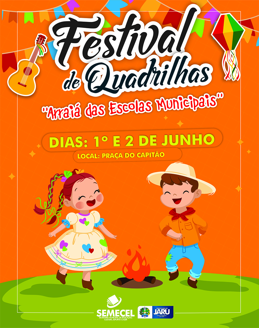 FESTIVAL DE QUADRILHAS SERÁ NESTA SEXTA E SÁBADO EM JARU - News Rondônia