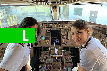 MÃE E FILHA, PILOTO E COPILOTO DE AVIÃO, FAZEM SUCESSO: FOTO VIRALIZA - News Rondônia