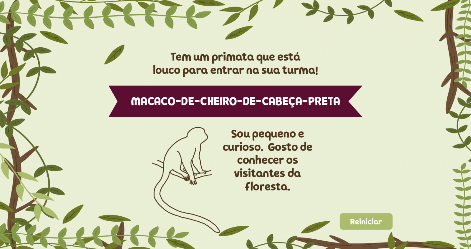 MACACOS DA AMAZÔNIA ESTRELAM NOVO JOGO ONLINE DO INSTITUTO MAMIRAUÁ - News Rondônia