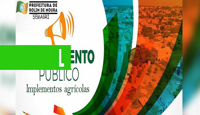 PREFEITURA DE ROLIM DE MOURA REALIZA CHAMAMENTO PÚBLICO - News Rondônia