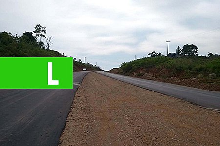 ASFALTAMENTO DA RODOVIA DE ACESSO A CAMPO NOVO ESTÁ 80% CONCLUÍDO - News Rondônia