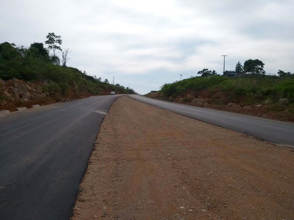 ASFALTAMENTO DA RODOVIA DE ACESSO A CAMPO NOVO ESTÁ 80% CONCLUÍDO - News Rondônia