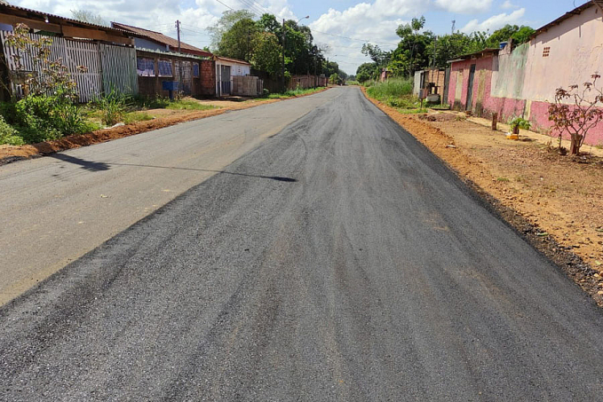 Asfaltamento no bairro São Francisco é vistoriado - News Rondônia