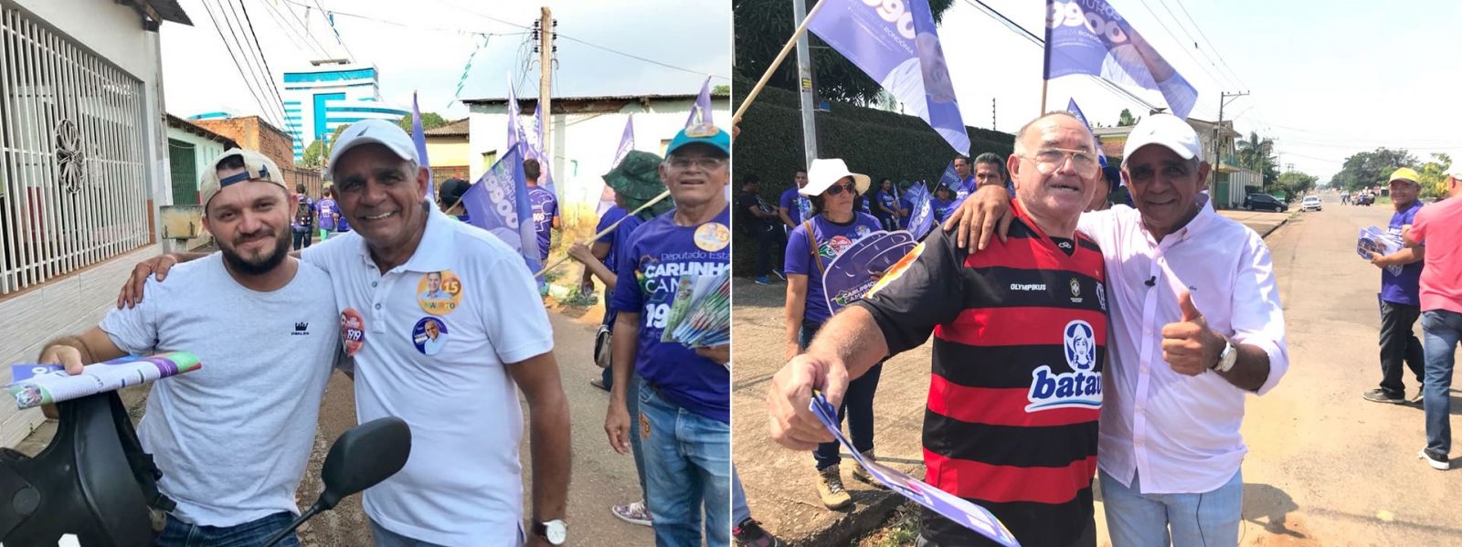 CARLINHOS CAMURÇA, CANDIDATO A DEPUTADO ESTADUAL INTENSIFICA CAMPANHA EM PORTO VELHO - News Rondônia