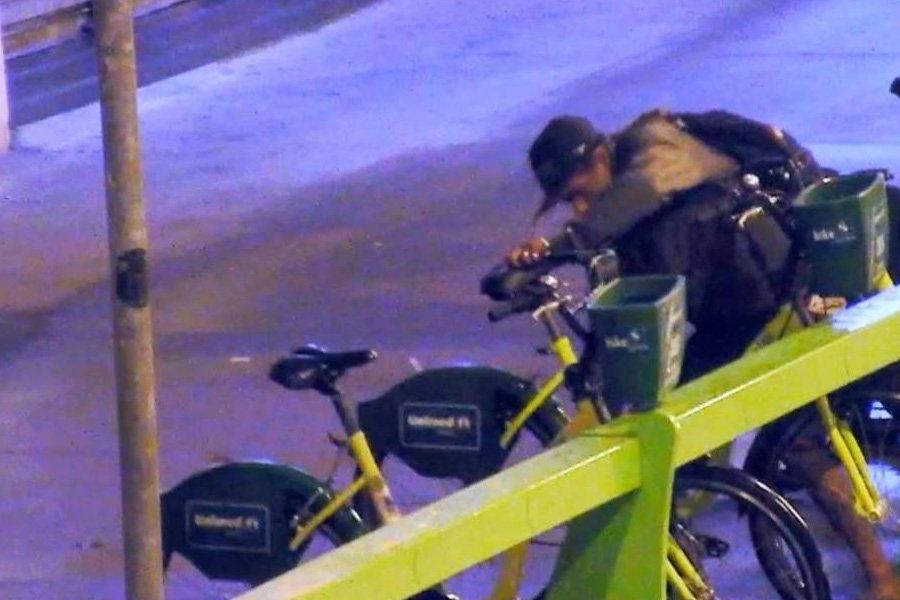 Câmeras flagram ladrão furtando bicicleta de filho de militar - News Rondônia