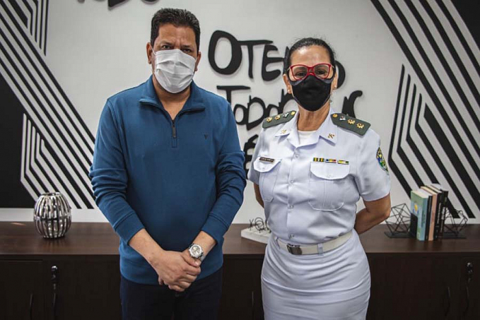 Deputado Jair Montes recebe tenente-coronel para discutir melhorias no núcleo de assistência em saúde da polícia militar em Guajará-mirim - News Rondônia